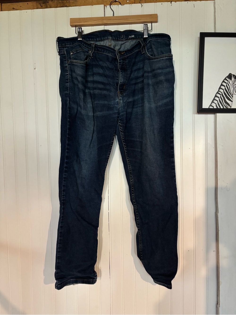 George Slim Men's Dark Blue Jeans